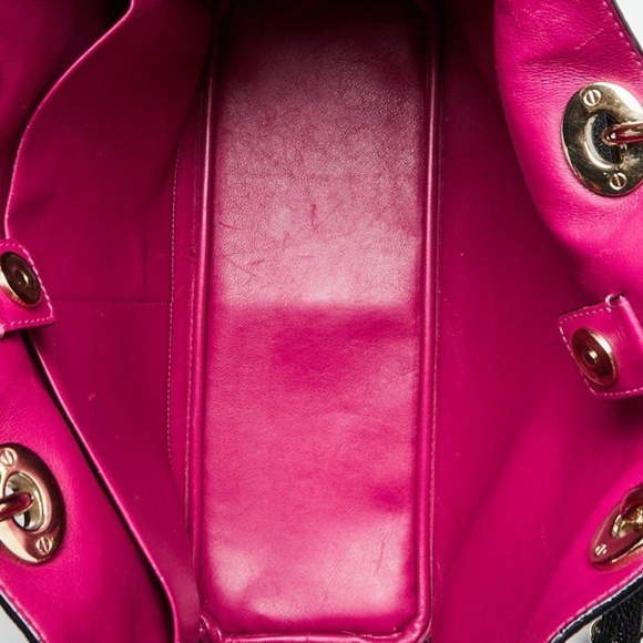 CHRISTIAN DIOR Pebbled Leather Medium bag - Picture 7 of 8